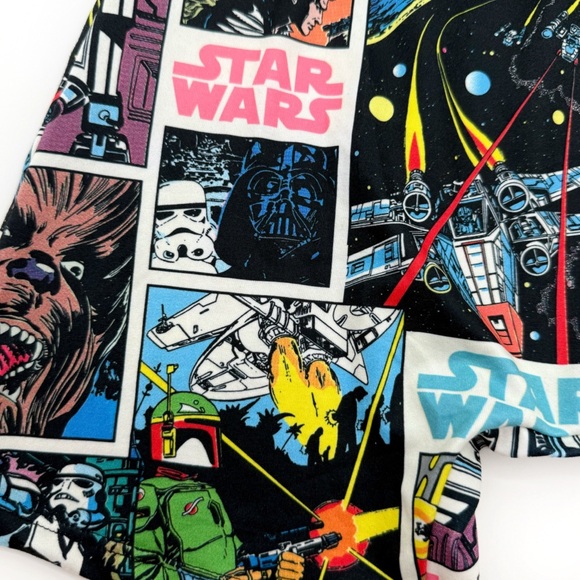 Star Wars Crazy Boxer Briefs Mens Large Underwear Disney Darth Vader Chewbacca - Picture 4 of 8